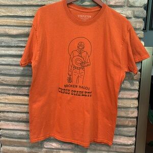 Chris Stapleton Broken Halos 2021 Concert T Shirt Size Large Unisex